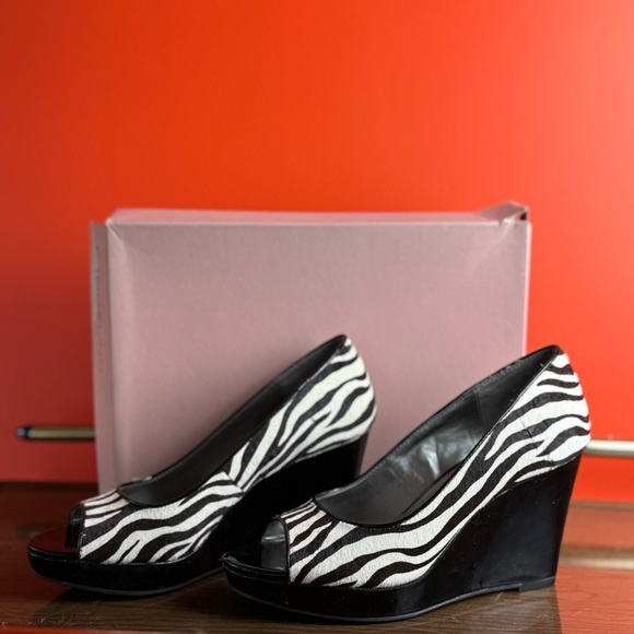 Bandolino zebra wedges - Picture 1 of 6